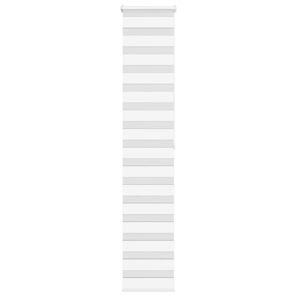 Sebragardin hvit 50x200 cm stoff bredde 45,9 cm polyester