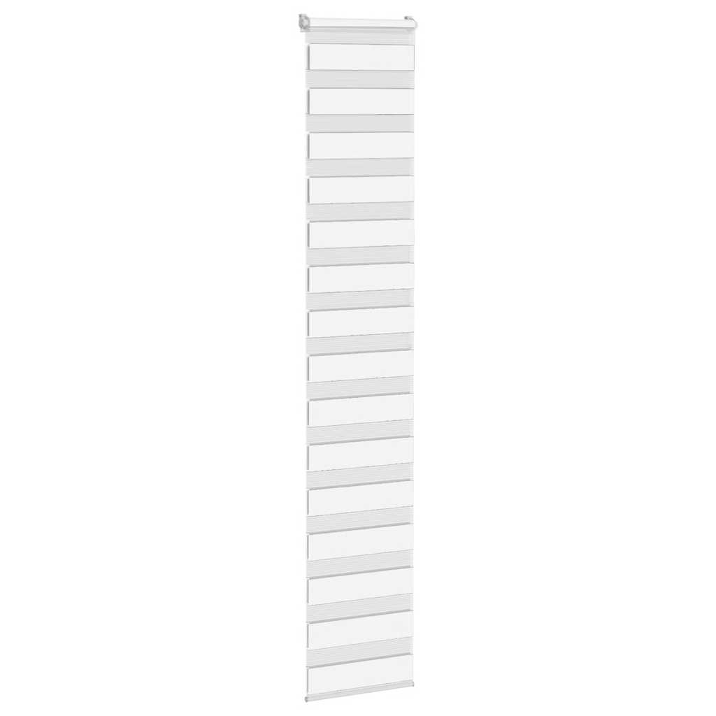 Sebragardin hvit 50x200 cm stoff bredde 45,9 cm polyester