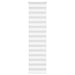 Sebragardin hvit 60x200 cm stoff bredde 55,9 cm polyester