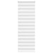 Sebragardin hvit 70x200 cm stoff bredde 65,9 cm polyester