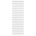 Sebragardin hvit 80x200 cm stoff bredde 75,9 cm polyester