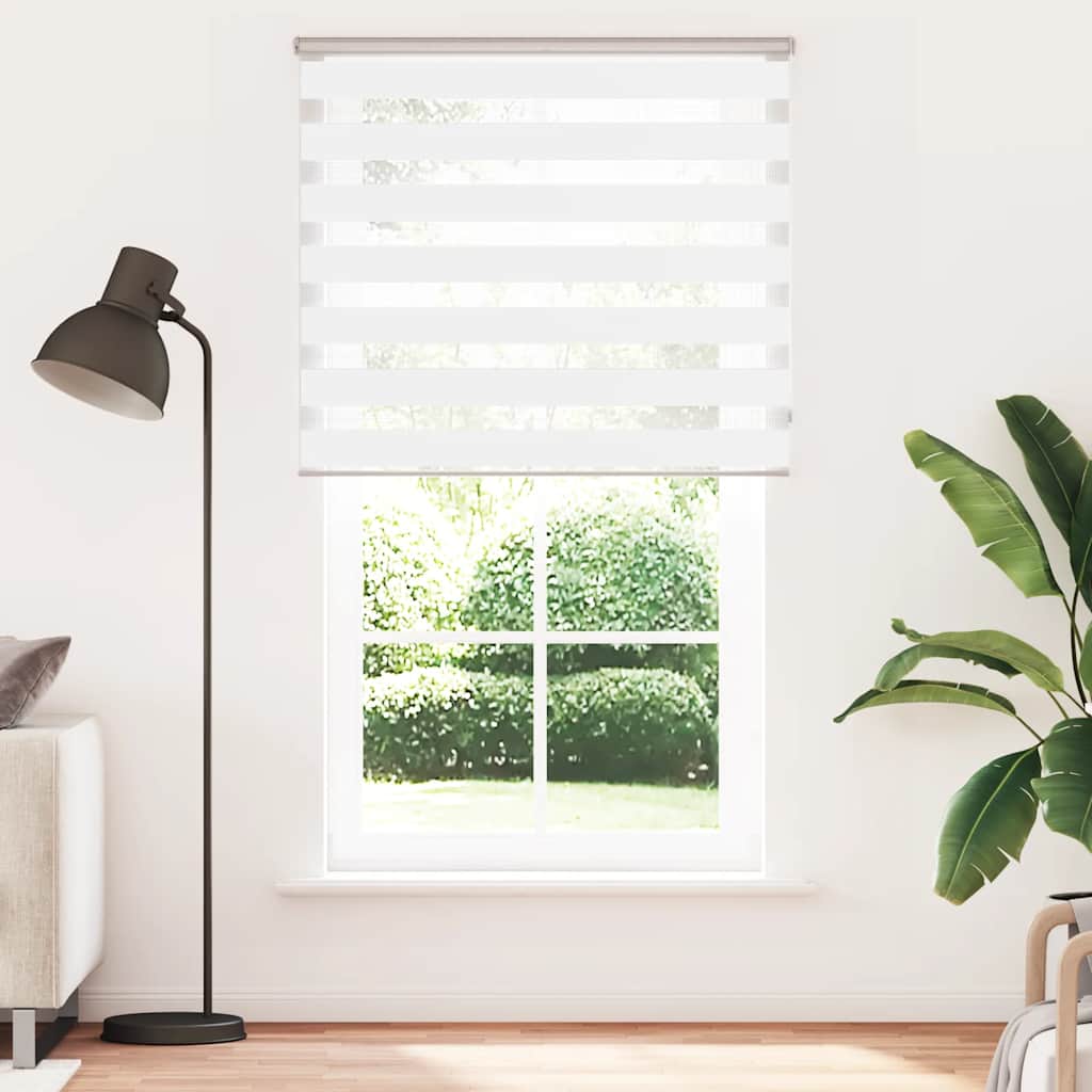 Sebragardin hvit 120x200 cm stoff bredde 115,9 cm polyester