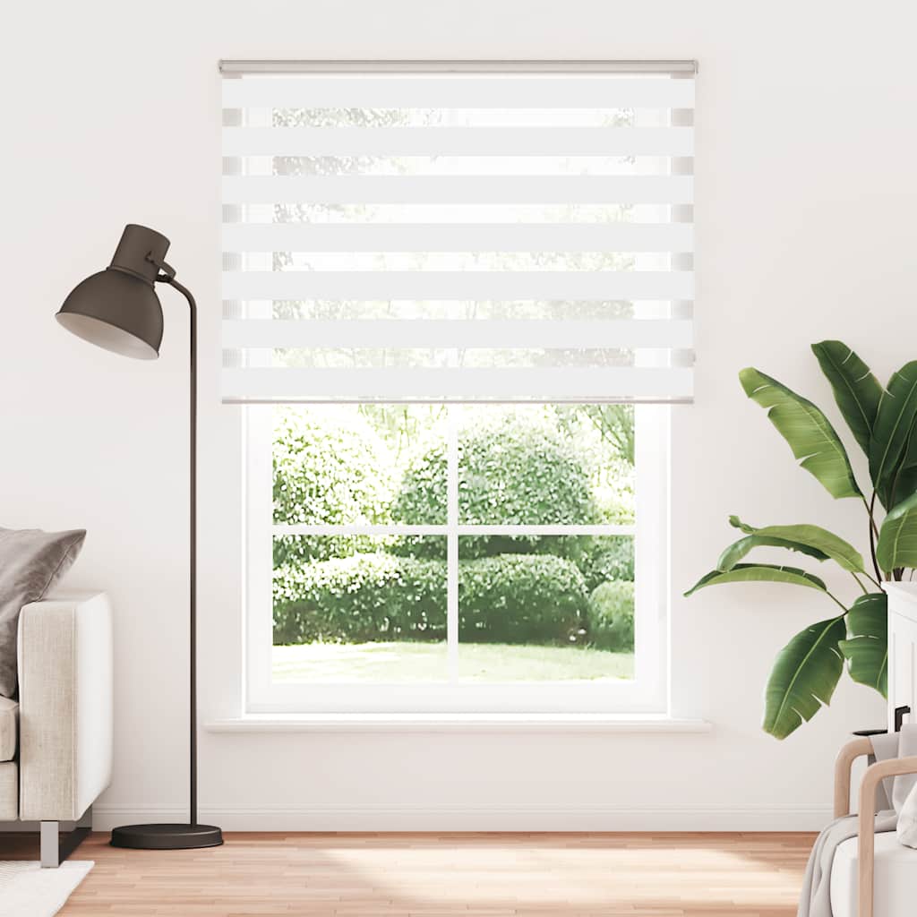 Sebragardin hvit 160x200 cm stoff bredde 155,9 cm polyester