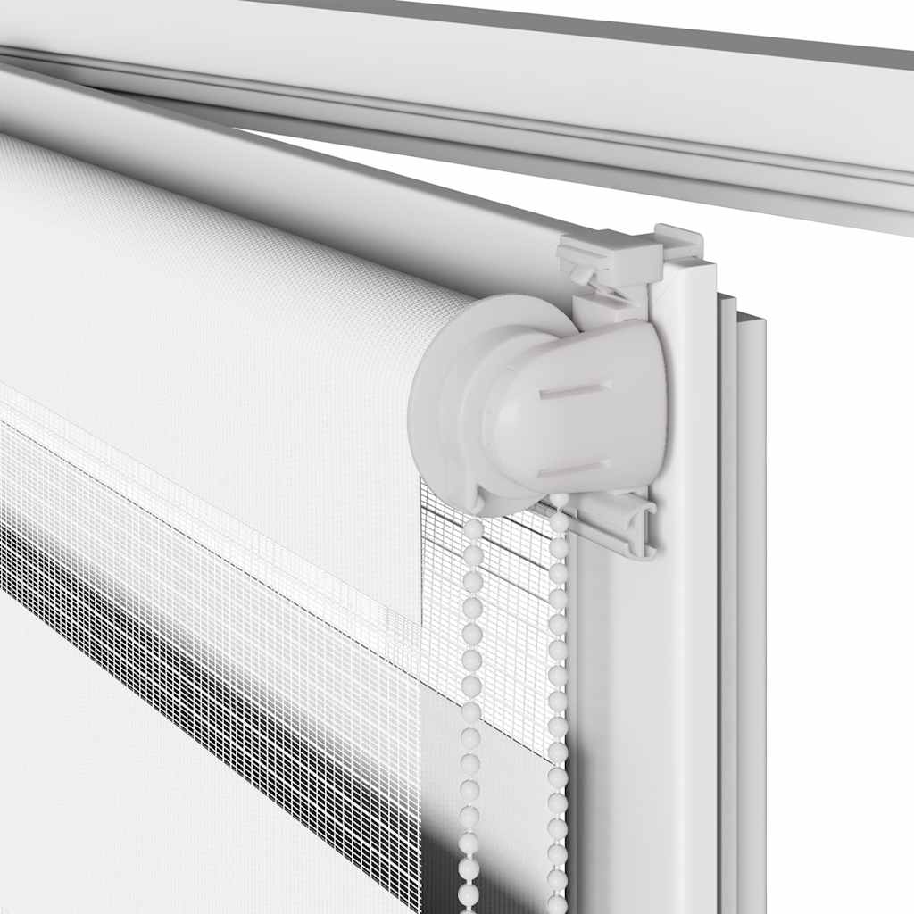 Sebragardin hvit 50x230 cm stoff bredde 45,9 cm polyester