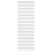 Sebragardin hvit 70x230 cm stoff bredde 65,9 cm polyester