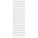 Sebragardin hvit 75x230 cm stoff bredde 70,9 cm polyester