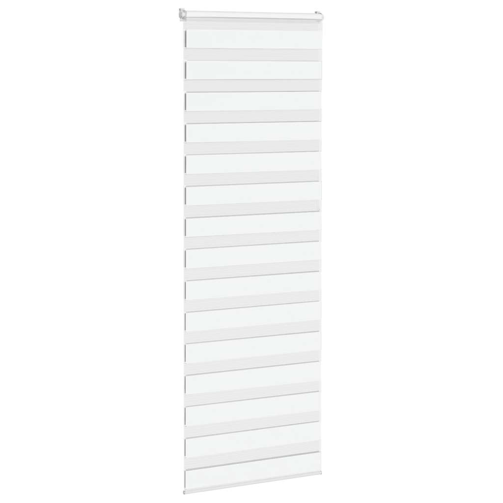 Sebragardin hvit 90x230 cm stoff bredde 85,9 cm polyester