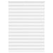 Sebragardin hvit 165x230 cm stoff bredde 160,9 cm polyester