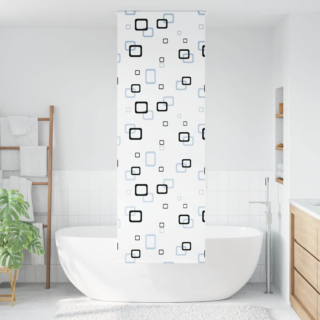 Dusjrullgardin 60x240 cm Stoff Bredde 56 cm