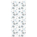Dusjrullgardin 100x240 cm Stoff Bredde 96 cm