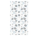 Dusjrullgardin 130x240 cm Stoff Bredde 126 cm