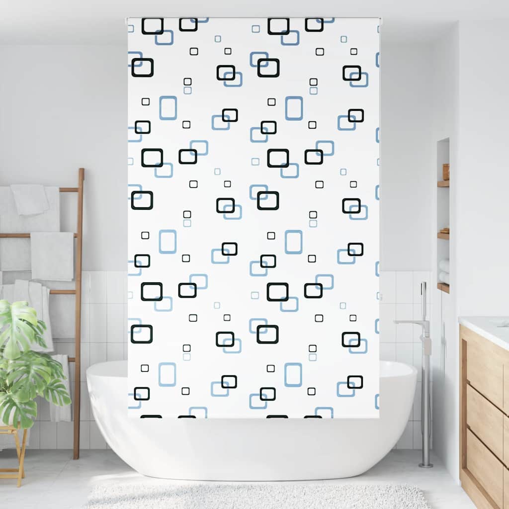 Dusjrullgardin 140x240 cm Stoff Bredde 136 cm