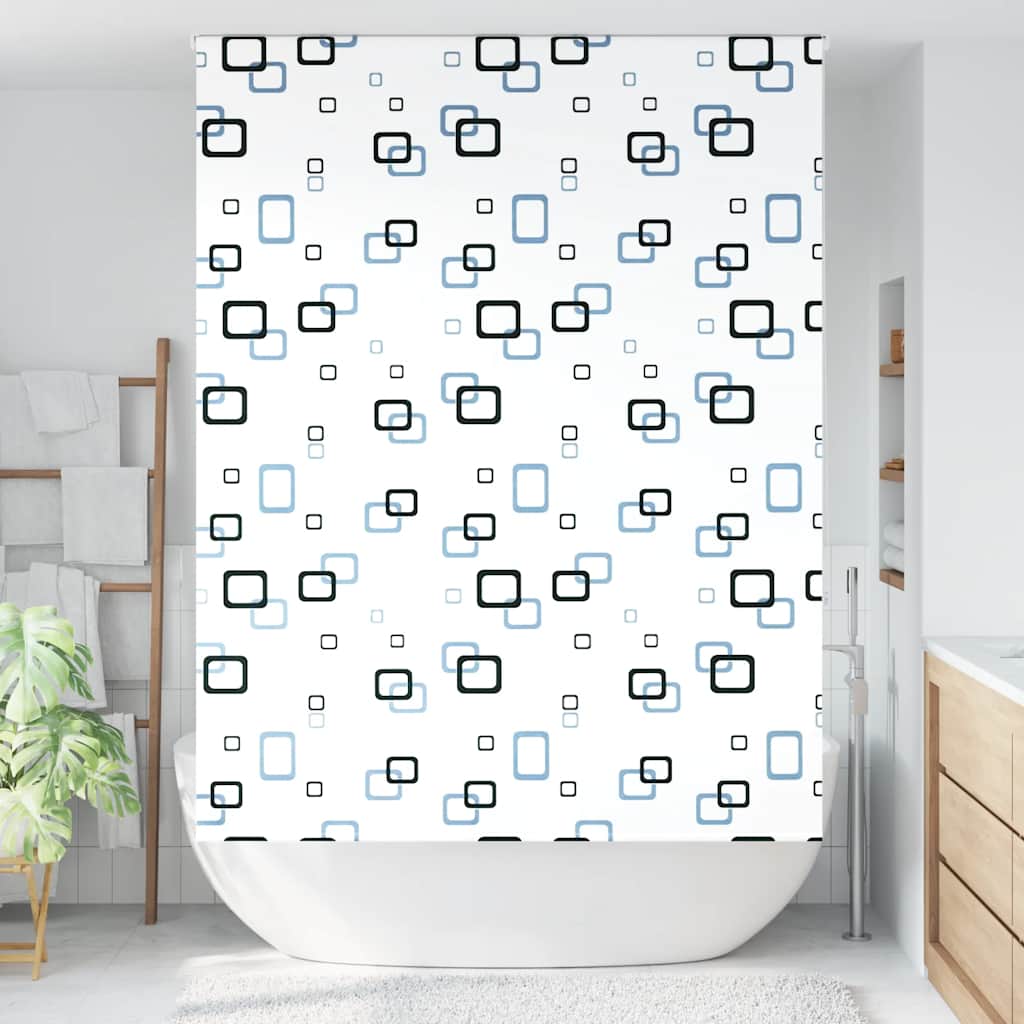 Dusjrullgardin 160x240 cm Stoff Bredde 156 cm