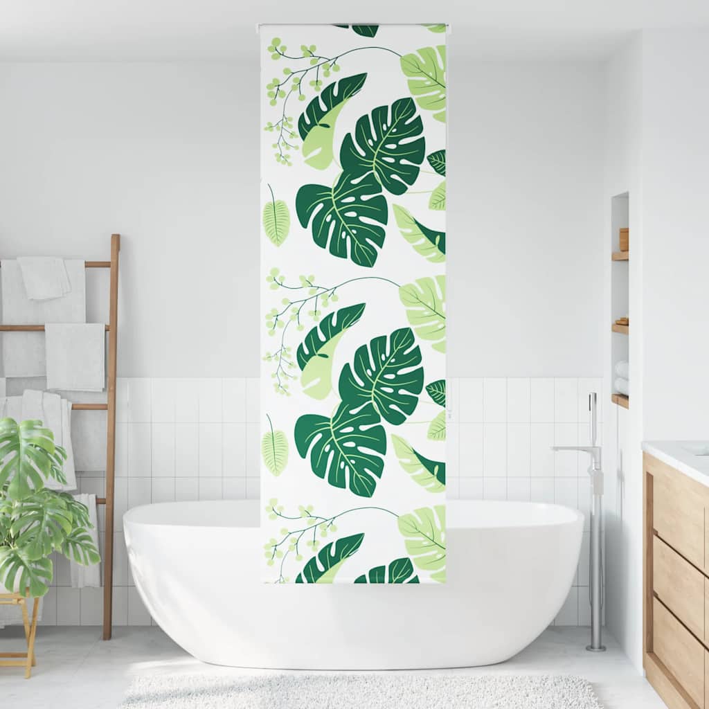Dusjrullgardin 70x240 cm Stoff Bredde 66 cm