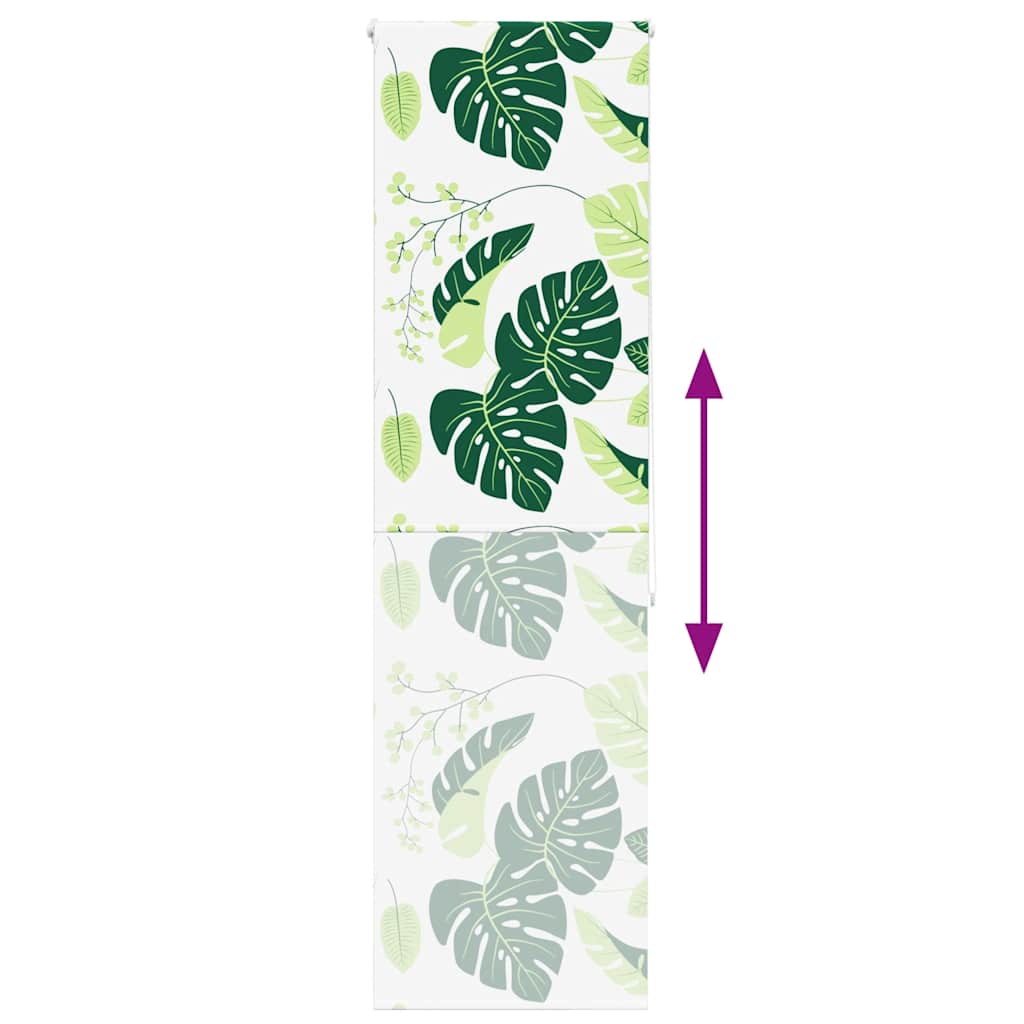 Dusjrullgardin 70x240 cm Stoff Bredde 66 cm