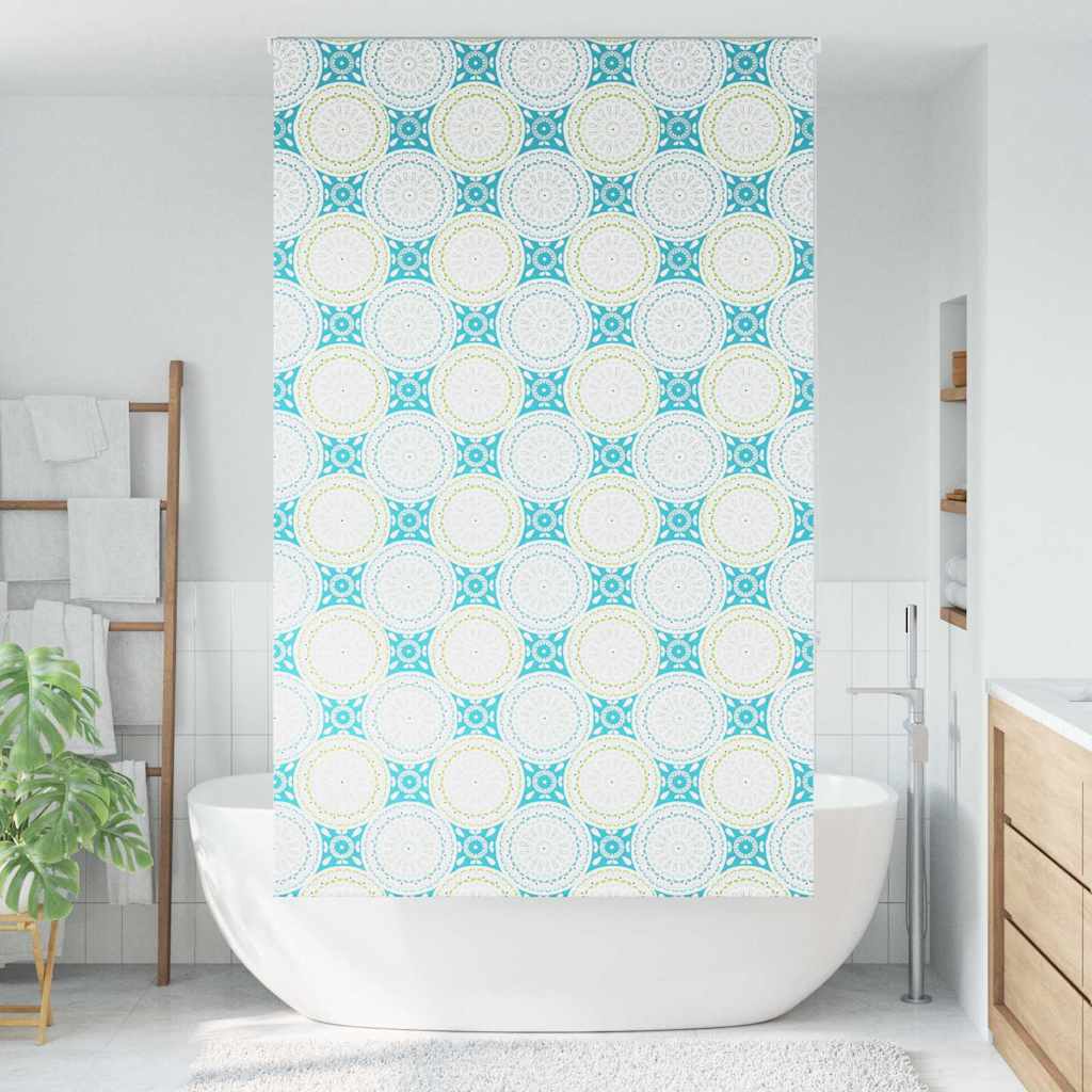 Dusjrullgardin 120x240 cm Stoff Bredde 116 cm