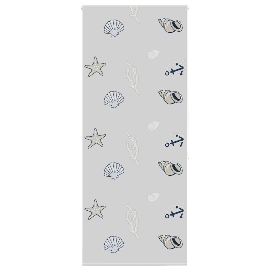 Dusjrullgardin 110x240 cm Stoff Bredde 106 cm