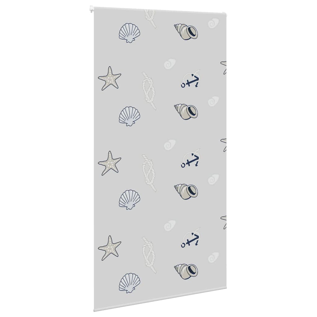 Dusjrullgardin 130x240 cm Stoff Bredde 126 cm