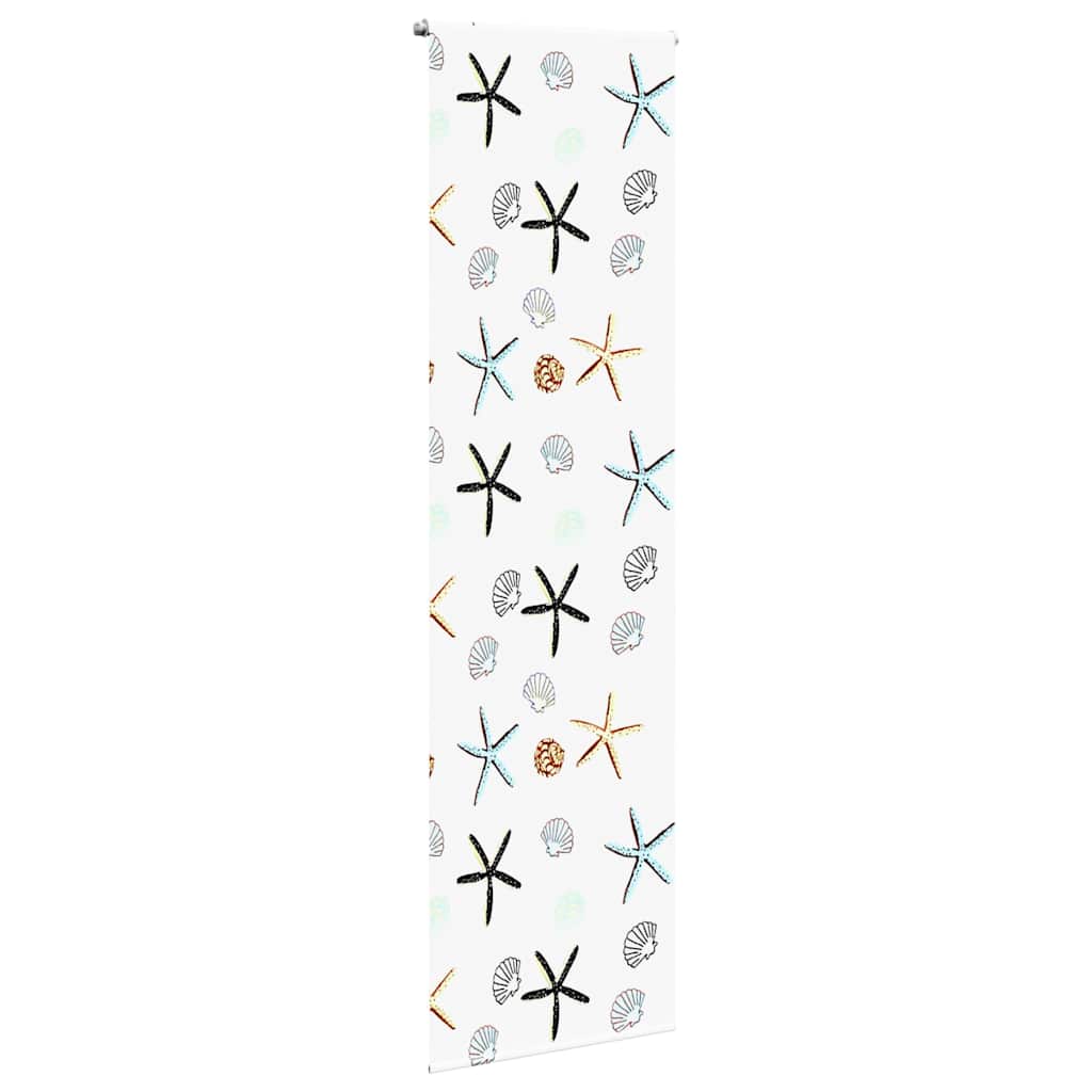 Dusjrullgardin 80x240 cm Stoff Bredde 76 cm