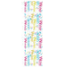 Dusjrullgardin 80x240 cm Stoff Bredde 76 cm