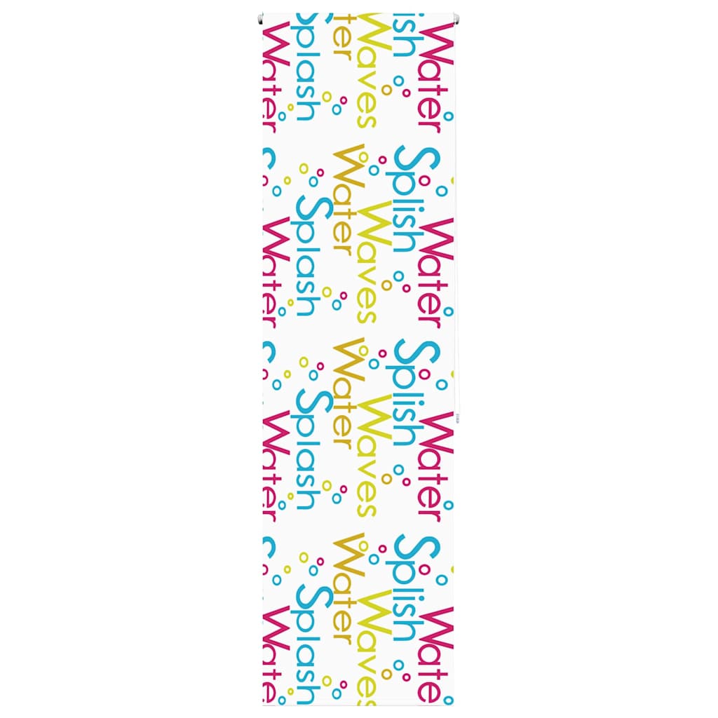 Dusjrullgardin 80x240 cm Stoff Bredde 76 cm