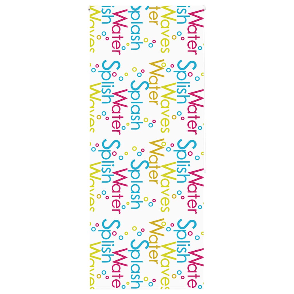 Dusjrullgardin 90x240 cm Stoff Bredde 86 cm