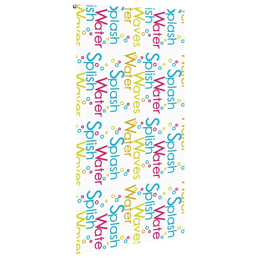 Dusjrullgardin 120x240 cm Stoff Bredde 116 cm