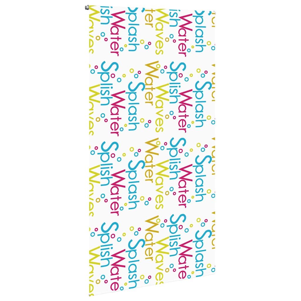 Dusjrullgardin 140x240 cm Stoff Bredde 136 cm