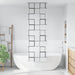 Dusjrullgardin 60x240 cm Stoff Bredde 56 cm