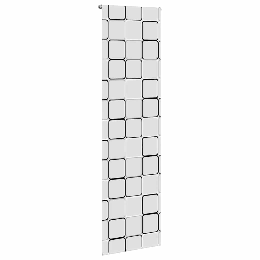 Dusjrullgardin 70x240 cm Stoff Bredde 66 cm