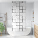 Dusjrullgardin 100x240 cm Stoff Bredde 96 cm