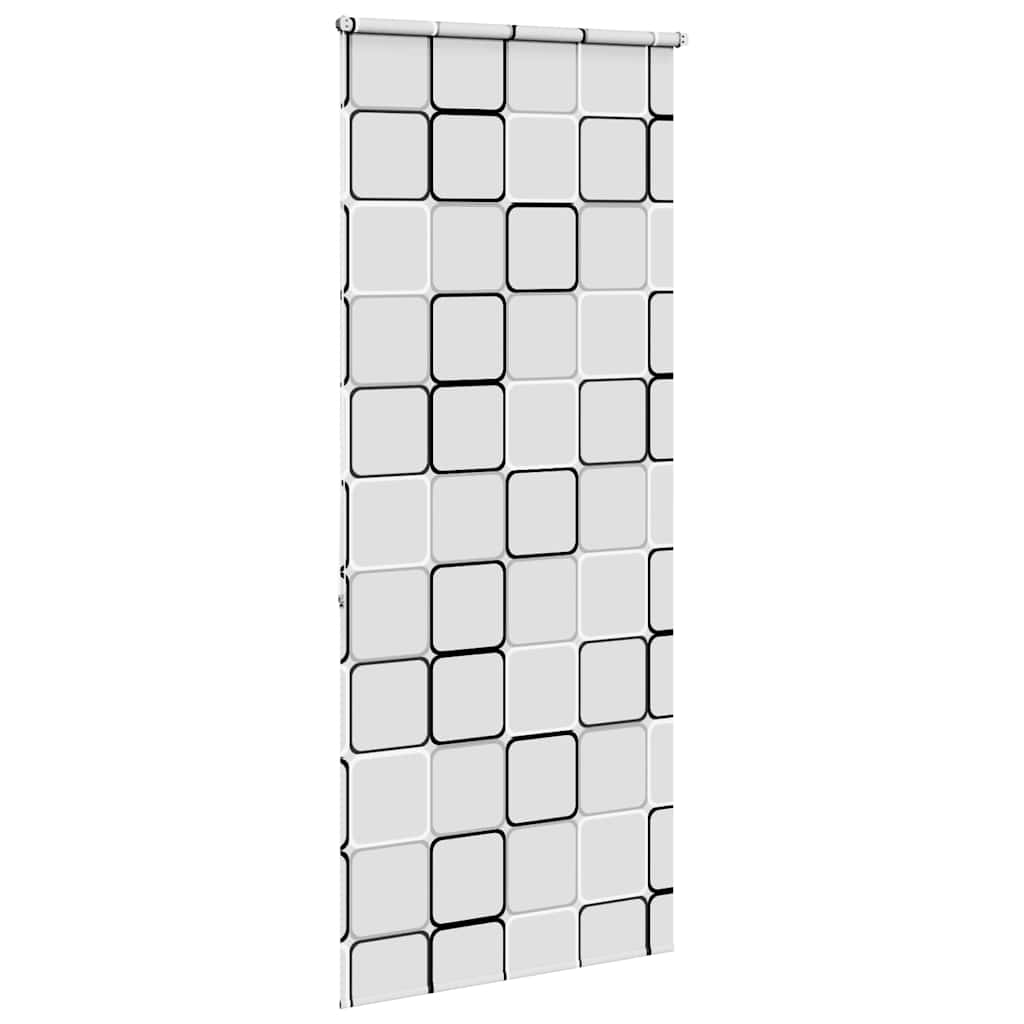 Dusjrullgardin 110x240 cm Stoff Bredde 106 cm