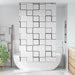 Dusjrullgardin 130x240 cm Stoff Bredde 126 cm