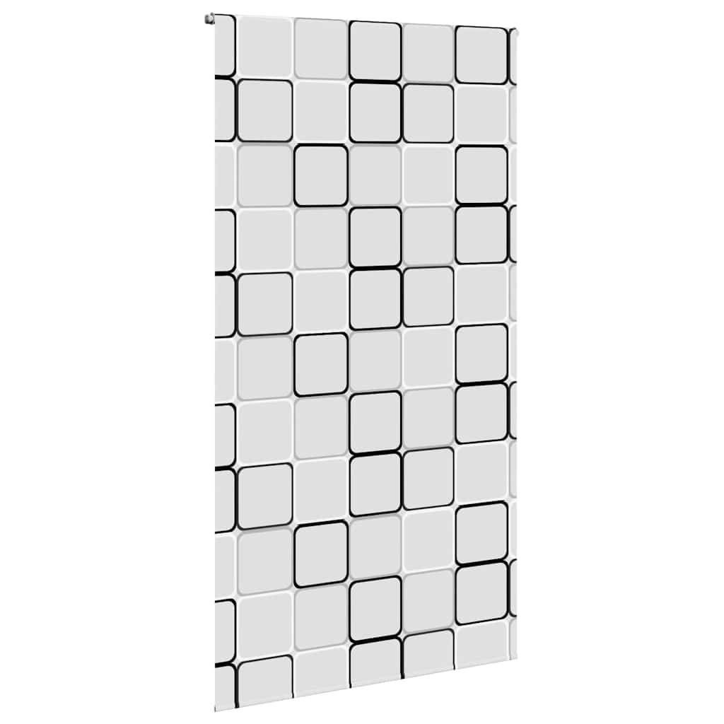 Dusjrullgardin 140x240 cm Stoff Bredde 136 cm