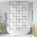 Dusjrullgardin 140x240 cm Stoff Bredde 136 cm