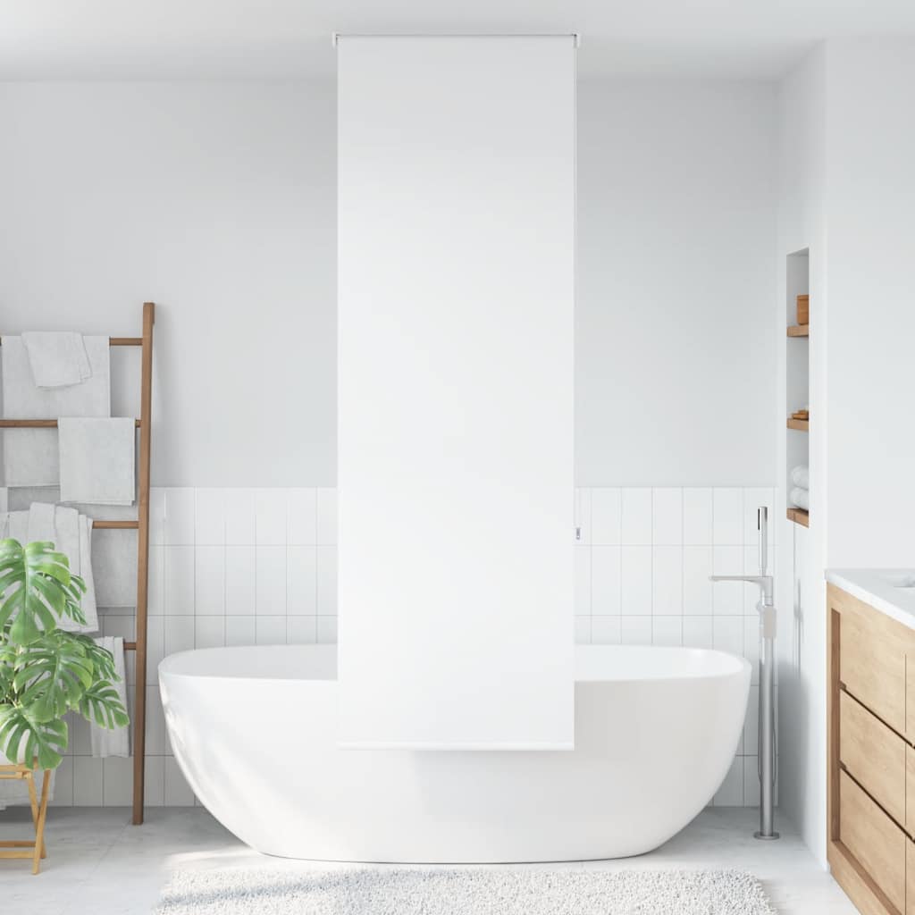Dusjrullgardin 80x240 cm Stoff Bredde 76 cm