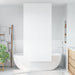 Dusjrullgardin 90x240 cm Stoff Bredde 86 cm