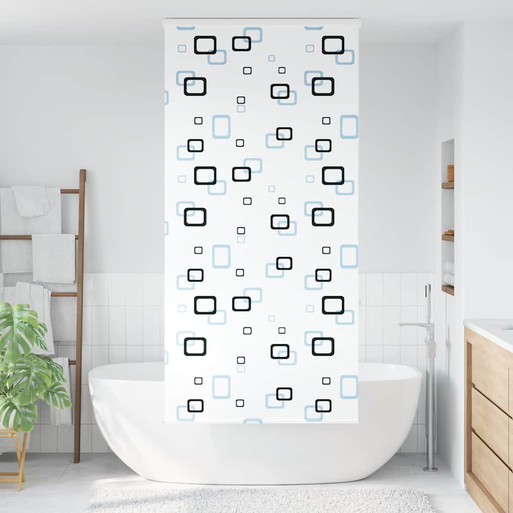 Dusjrullgardin Cassonetto 90x240 cm Stoff Bredde 86 cm