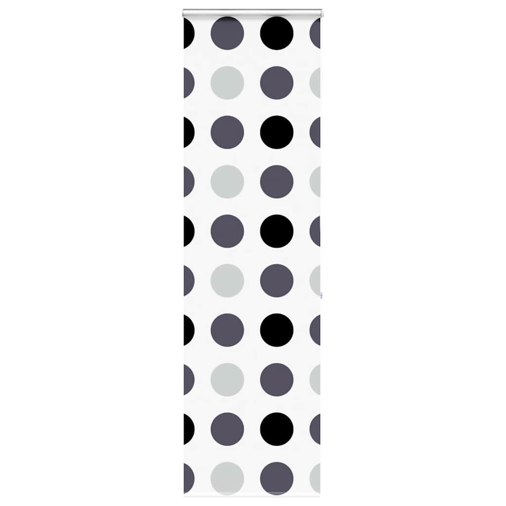 Dusjrullgardin med kassett 70x240 cm Stoffbredde 66 cm vidaXL