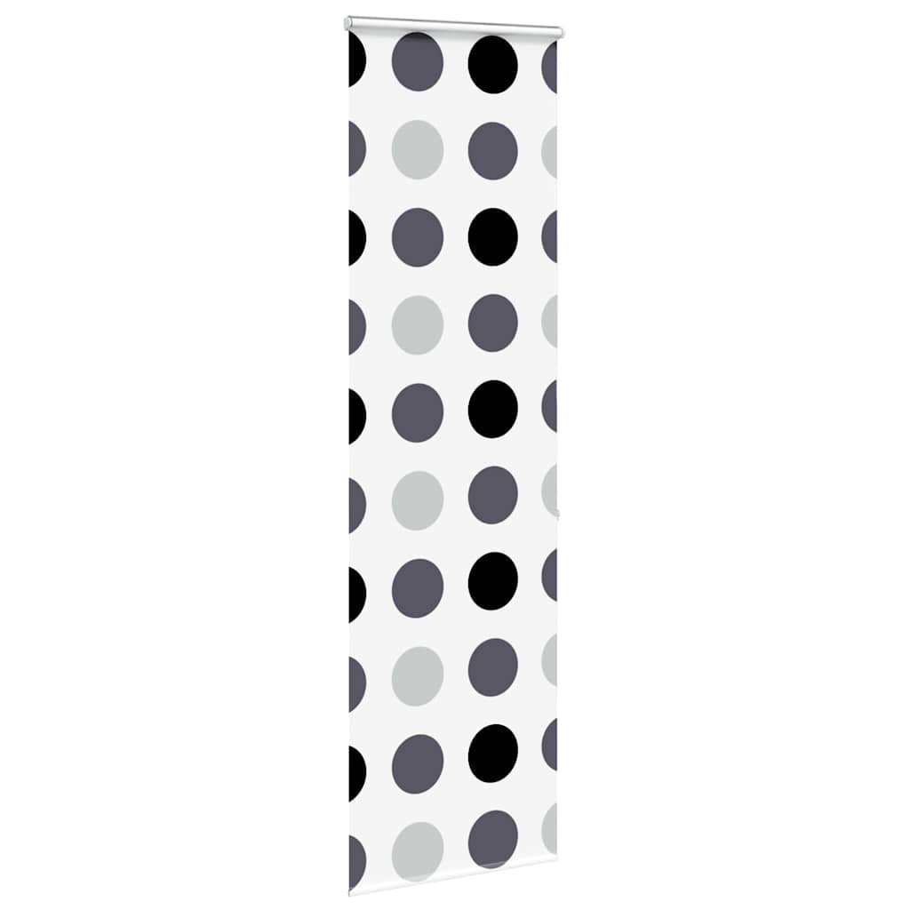 Dusjrullgardin med kassett 70x240 cm Stoffbredde 66 cm vidaXL