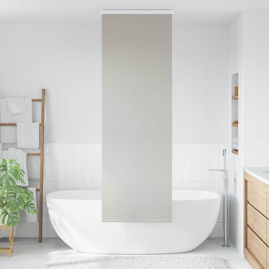 Dusjrullgardin med kassett 70x240 cm Stoffbredde 66 cm