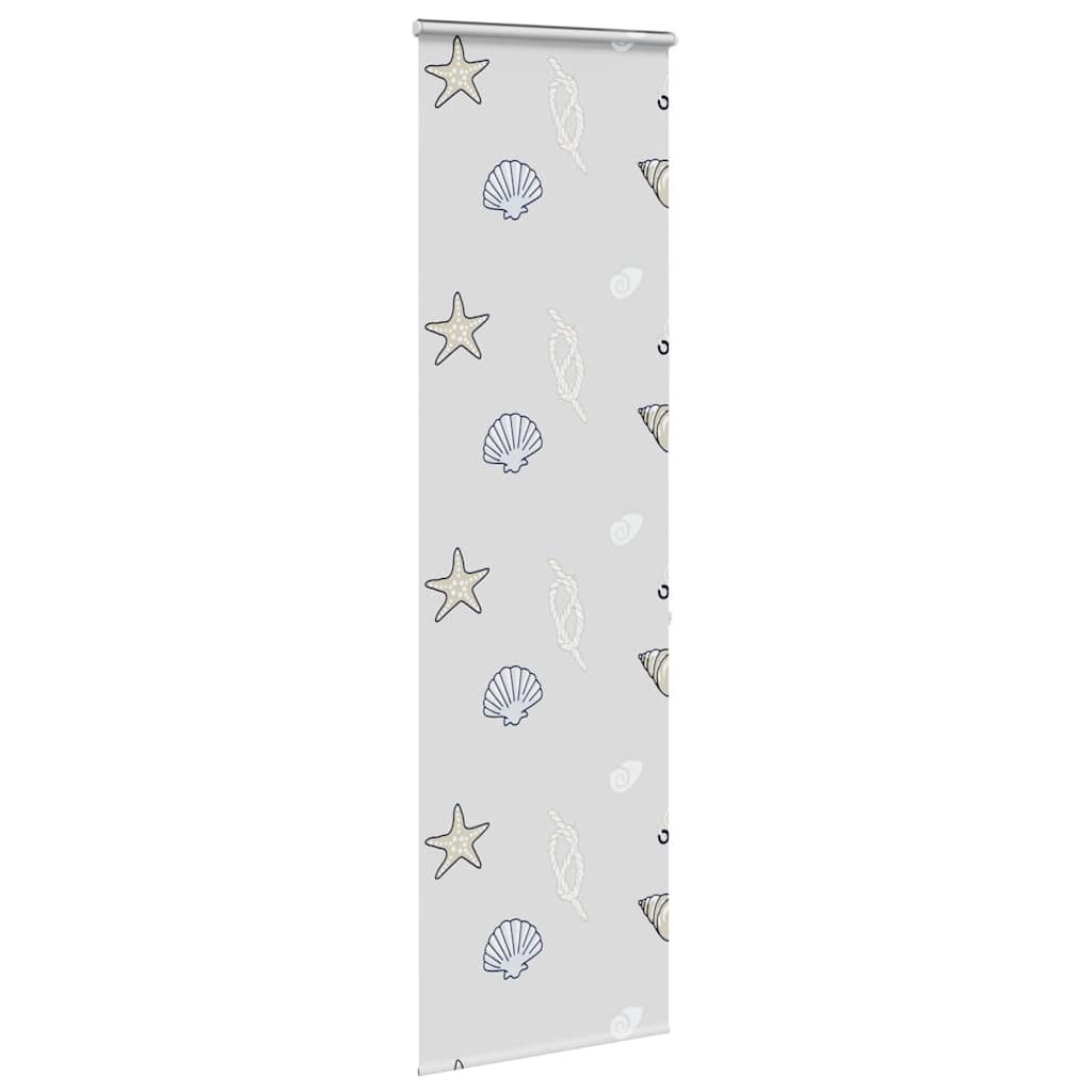 dusjrullgardin med kassett 60x240 cm Stoffbredde 56 cm