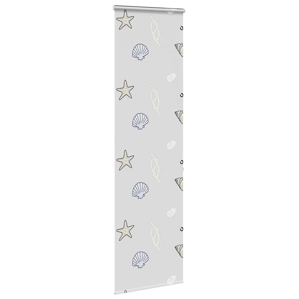 Dusjrullgardin med kassett 70x240 cm Stoffbredde 66 cm