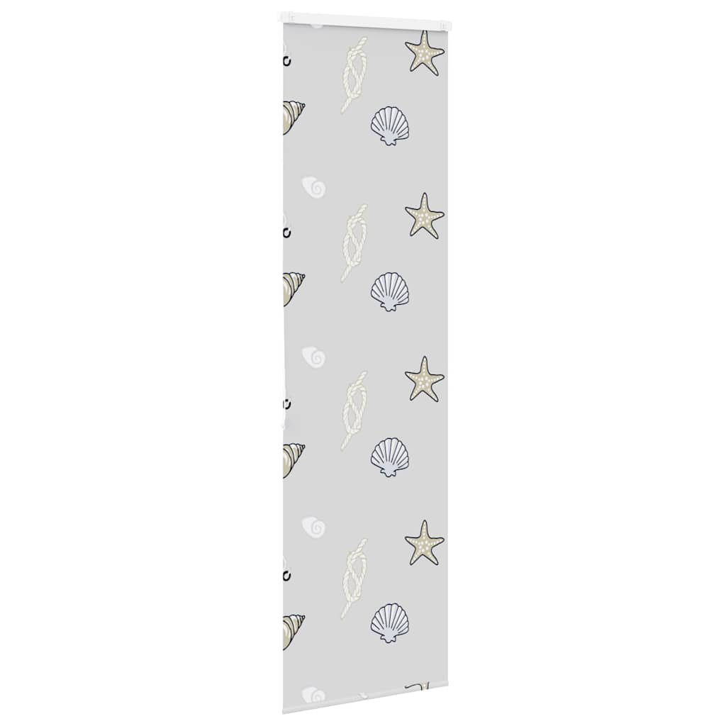 Dusjrullgardin med kassett 70x240 cm Stoffbredde 66 cm