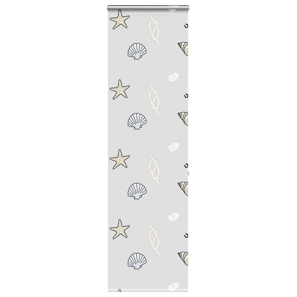Dusjrullgardin med kassett 80x240 cm Stoffbredde 76 cm