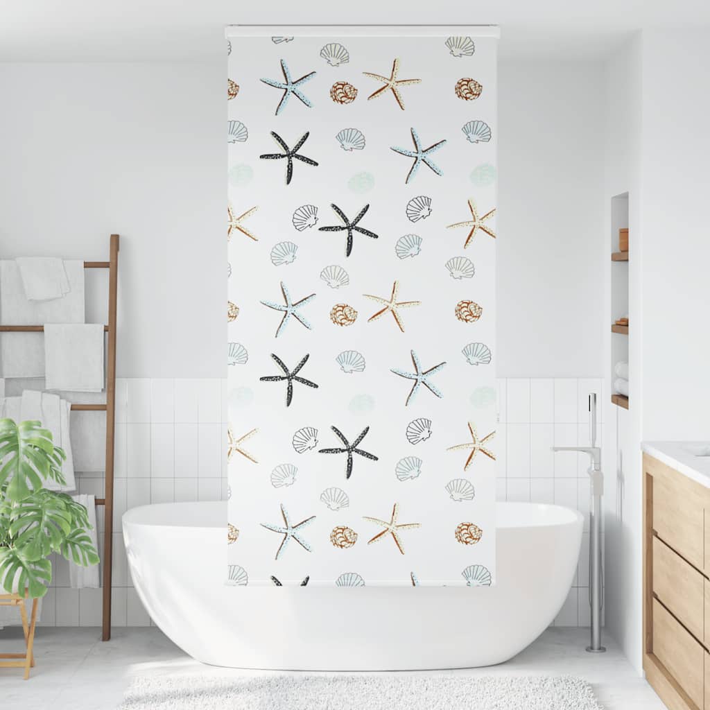 Dusjrullgardin Cassonetto 90x240 cm Stoff Bredde 86 cm