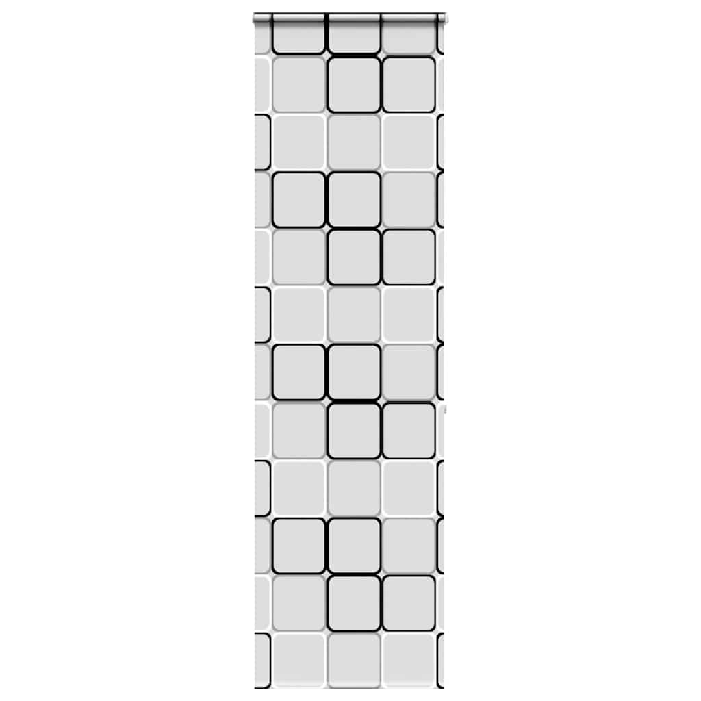 Dusjrullgardin med kassett 70x240 cm Stoffbredde 66 cm