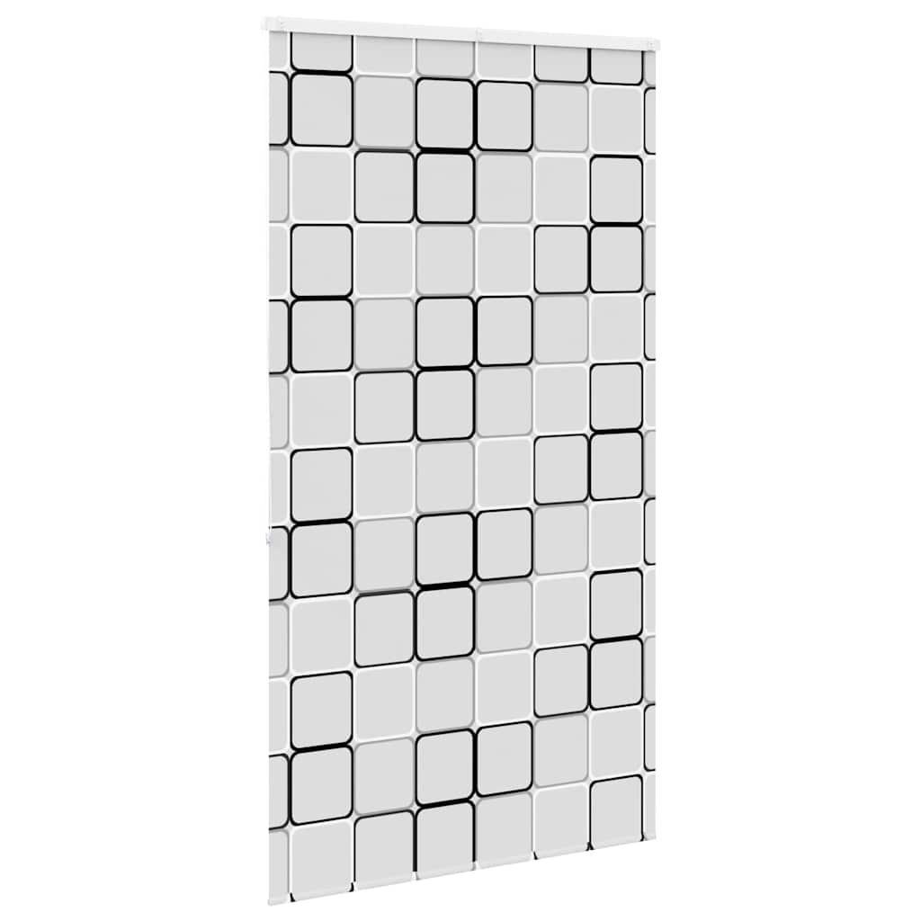 Dusjrullgardin med kassett 130x240 cm Stoffbredde 126 cm