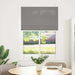 plisségardin antrasitt 100x100 cm Stoff Bredde 99,4cm Polyester vidaXL