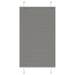 plisségardin antrasitt 75x150 cm Stoff Bredde 74,4 cm Polyester